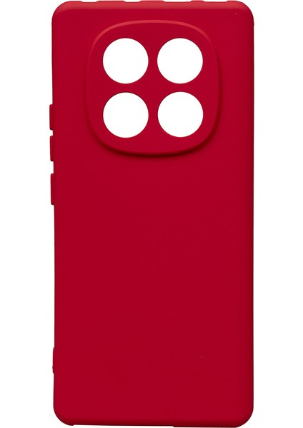 Redmi Note 14 Pro 4g Kılıf Mrsa Biye Silikon - Kırmızı