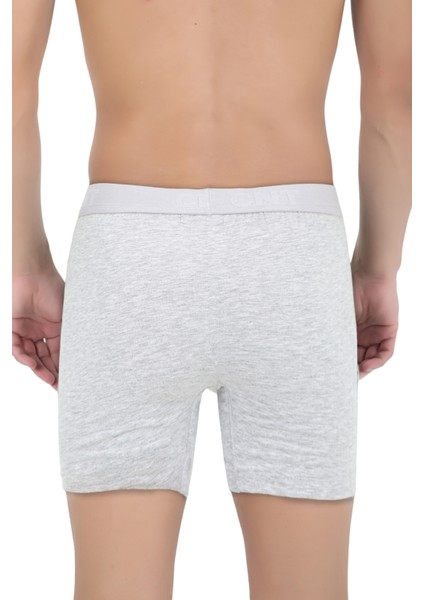 Erkek Uzun Paça Likralı 6'lı Boxer Premium Paket