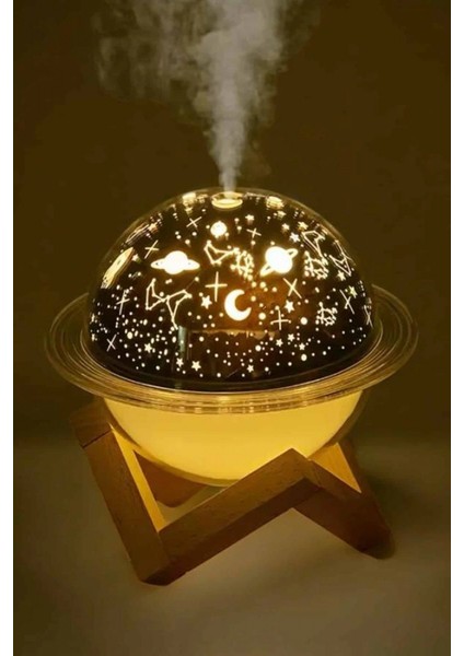 Hava Nemlendirici Masa ve Gece Lambası USB Projeksiyon Aromaterapi modelleri