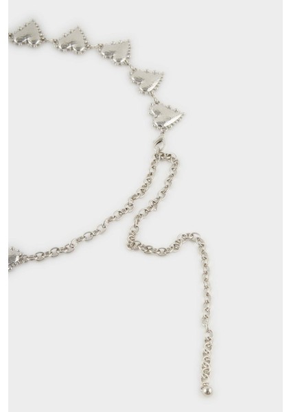 Kadın Silver Kalp Temalı Metal KEMER G3802AXNS modelleri