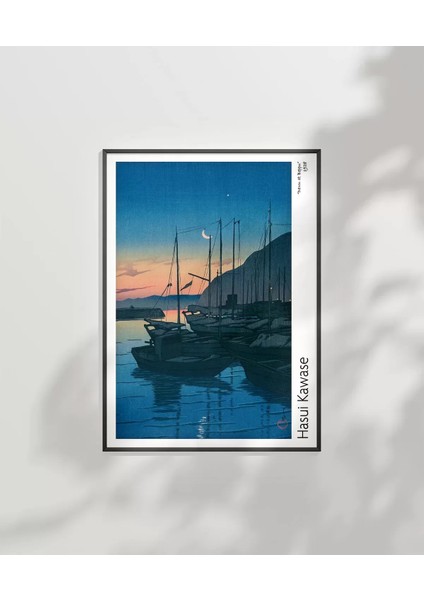 Çerçevesiz Poster Hasui Kawase Beppu'da Şafak 2 fiyatları