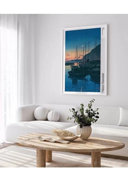 Çerçevesiz Poster Hasui Kawase Beppu'da Şafak 2 fırsatları