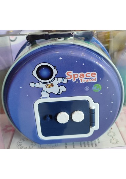 Metal Şifreli Astronot Figürlü Kumbara AD543 modelleri