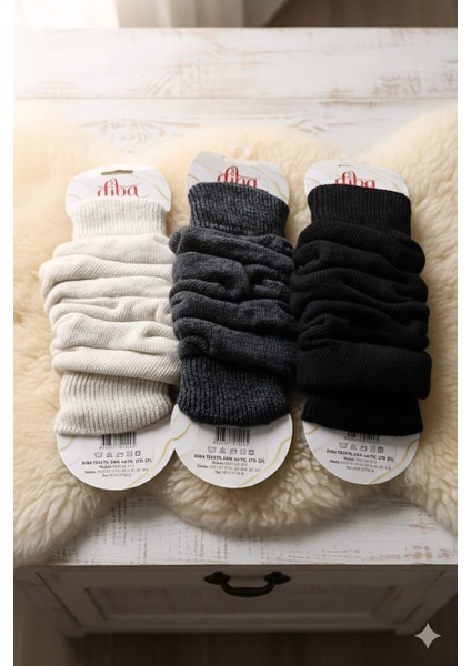 Yün Tozluk 3'lü 4'lü Setler standart beden