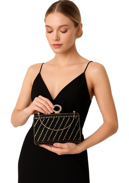 El Yapımı Tel Kırma Zarif Abiye Çanta