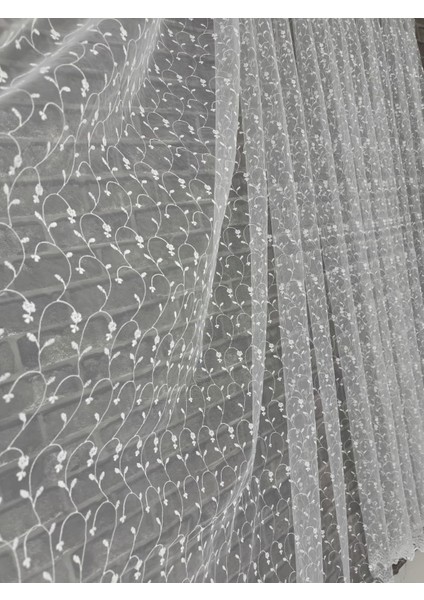 Tül Perde Brode Tül Hafif Dokunuslu Tüm Odalara Uygun fırsatları