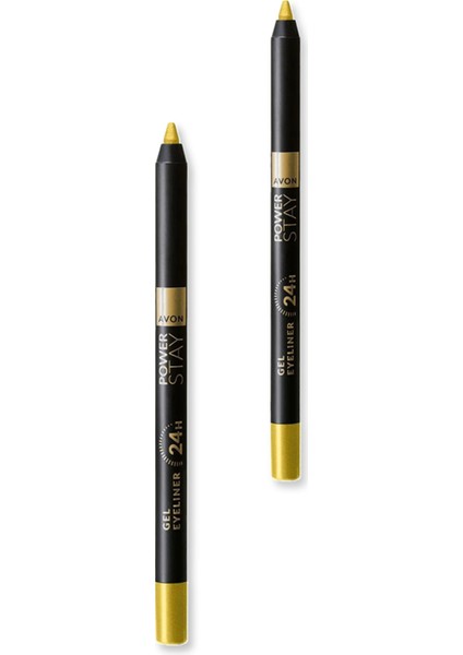 Power Stay Jel Eyeliner - Pure Gold Ikili Set