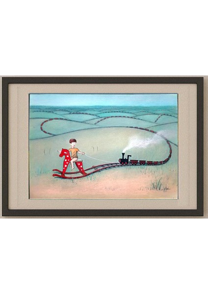 Jerzy Gkuszek 29X21CM Orijinal Karikatür Tablo