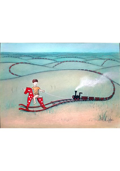 Jerzy Gkuszek 29X21CM Orijinal Karikatür Tablo modelleri