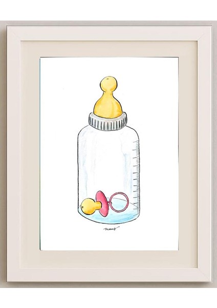 Musa Kayra 29X21CM Orijinal Karikatür Tablo fırsatları