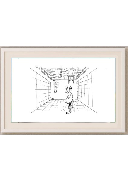 Winfried Besslich 29X21CM Orijinal Karikatür Tablo fırsatları