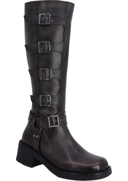 26105455 Hakiki Deri Kadın Çizme fiyatları