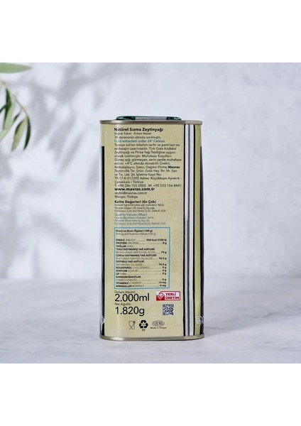 Natürel Sızma Zeytinyağı - Erken Hasat 2 Litre fiyatları