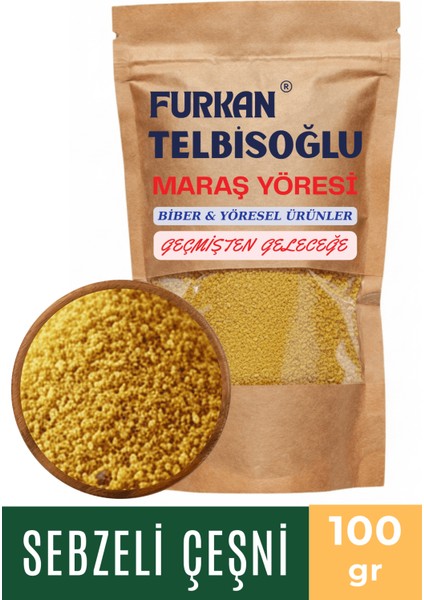 Sebzeli Çeşni - ( Organik , Katkısız) 100GR