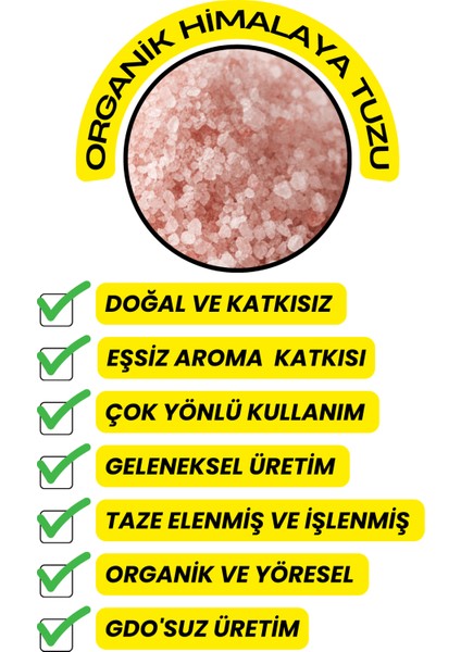 Himalaya Tuzu - (Doğal, Yeni Mahsül) 25GR fırsatları