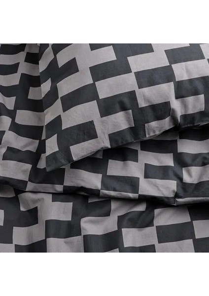 Blaskata Çocuk Nevresim Takımı Gri Siyah 150 x 200/50 x 60 cm modelleri