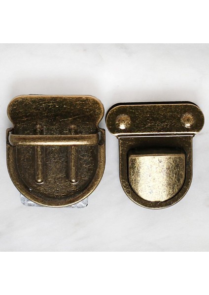 Loren Metal Çanta Kilidi Büyük Antik Sarı fiyatları