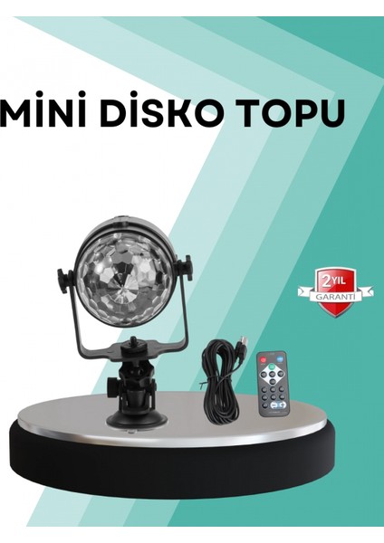 Uzaktan Kumandalı Rgb Disko Projektör Işığı