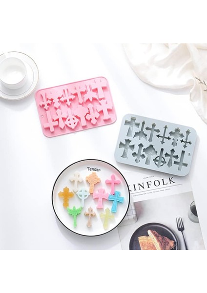 Silikon Hac Şekilleri Çikolata ve Jelibon Kalıbı 12 Li indirimleri