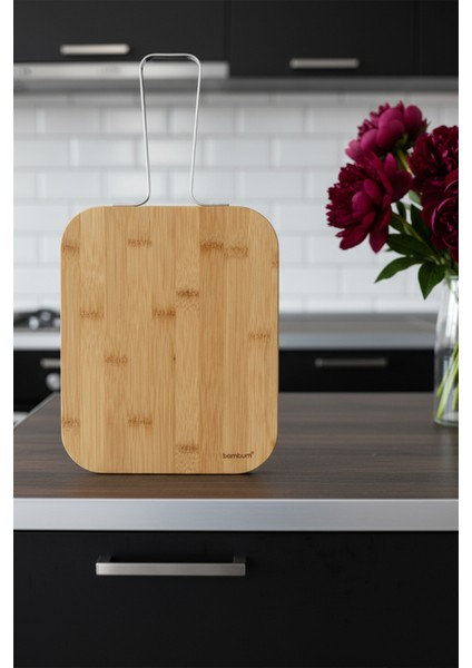 Zoe - Çelik Saplı Kesme Tahtası Küçük fiyatları