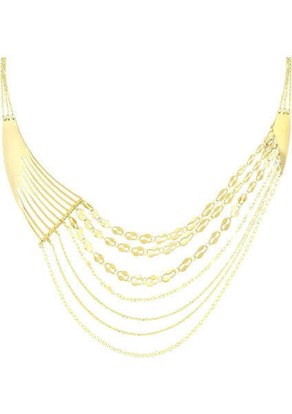 Altın Tasarım Kolye - 14K fiyatları