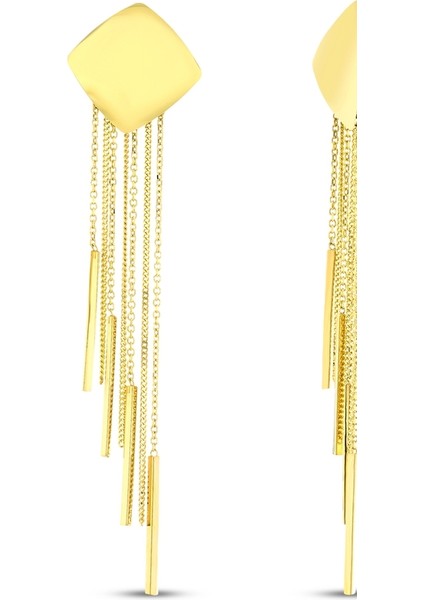 Altın Sallantılı Küpe - 14K fiyatları