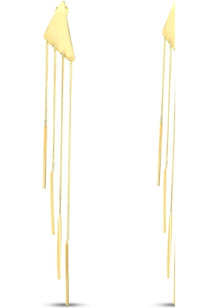 Altın Sallantılı Küpe - 14K fiyatları