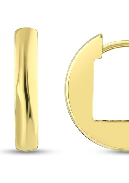 Altın Halka Küpe - 14K fiyatları