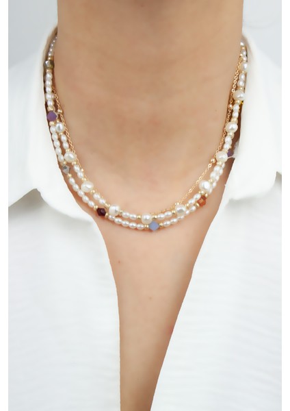 Üç Sıralı Kolye fiyatları