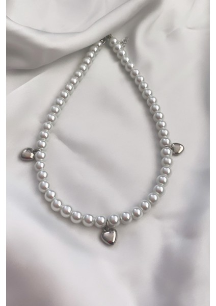 Kalp Detay Cam Inci Kolye fiyatları