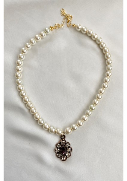 Cam Inci Broz Uçlu Şık Kolye fiyatları