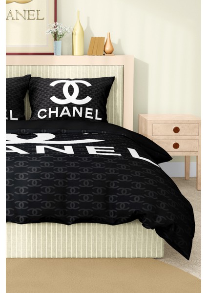 Nevresim Takımı Çift Kişilik Pamuklu Saten Kumaş 6 Parça 3D Dijital Baskı Duvet Cover Set Model No: modelleri