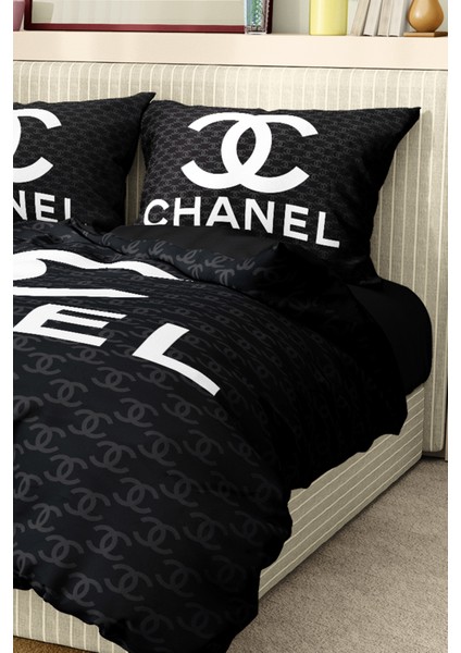 Nevresim Takımı Çift Kişilik Pamuklu Saten Kumaş 6 Parça 3D Dijital Baskı Duvet Cover Set Model No: fırsatları