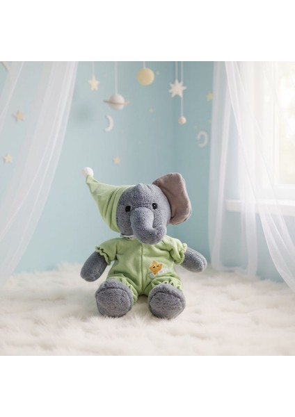 Pijamalı Fil 40 cm Peluş Oyuncak