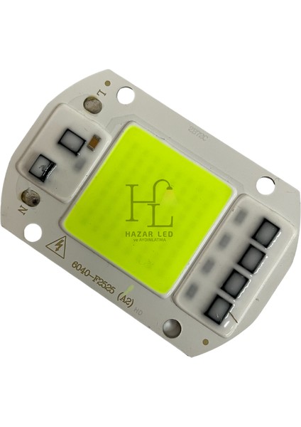 220 Volt 50 Watt Cob LED Projektör Çipi Yeşil fiyatları