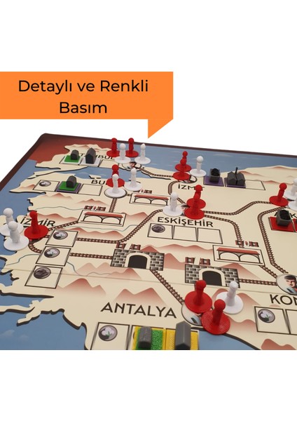 Masa Oyunu Aksesuarı- İnkılap Kutu Oyunu ile Uyumlu 3D İşçiler Detay Seti (OYUN DAHİL DEĞİLDİR.) modelleri
