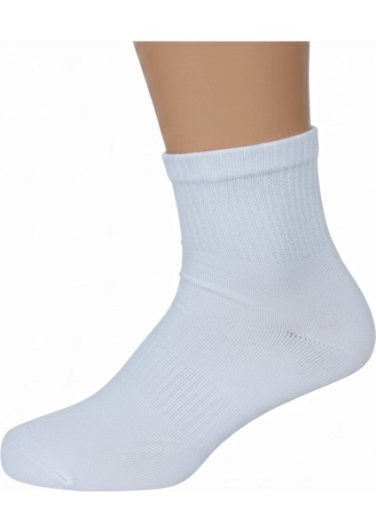 Mulvxbrf BRF02 Kuzen Dikişsiz Yarım Konç Beyaz Bambu Erkek Çorap 12 Adet (Mulvix) fiyatları