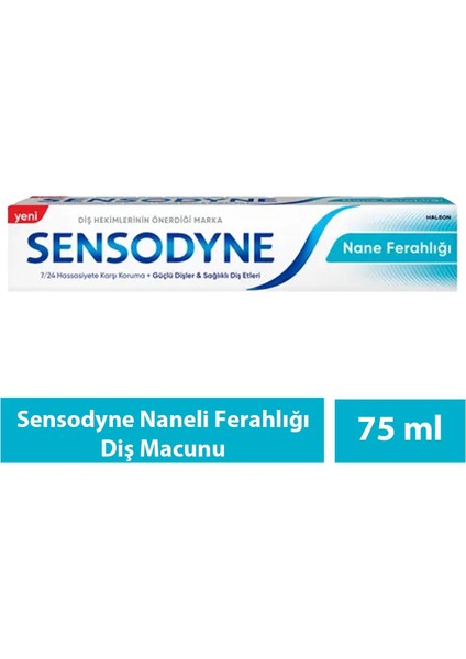 Sensodyne Naneli Ferahlığı Diş Macunu 75 ml
