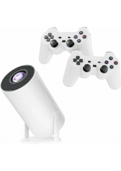 Taşınabilir Android Projeksiyon Ayaklı Çift Kollu 4K Çözünürlüklü Sinema Projeksiyonu indirimleri