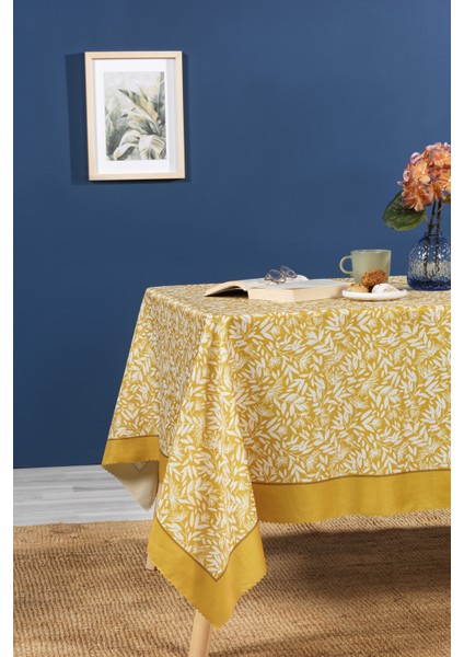 Siena Masa Örtüsü Digital Baskılı (160X220 Cm) Sarı