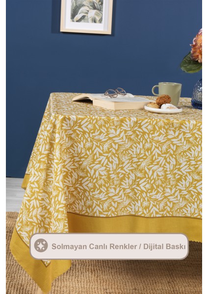 Siena Masa Örtüsü Digital Baskılı (160X220 Cm) Sarı fiyatları