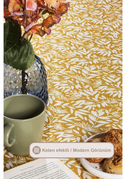 Siena Masa Örtüsü Digital Baskılı (160X220 Cm) Sarı modelleri