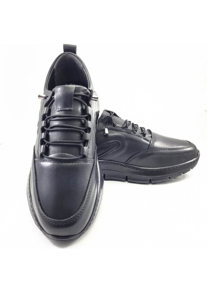 Erkek Hakiki Deri Ayakkabı 38-39 Numara Topuk Dikeni Pedli Siyah indirimleri