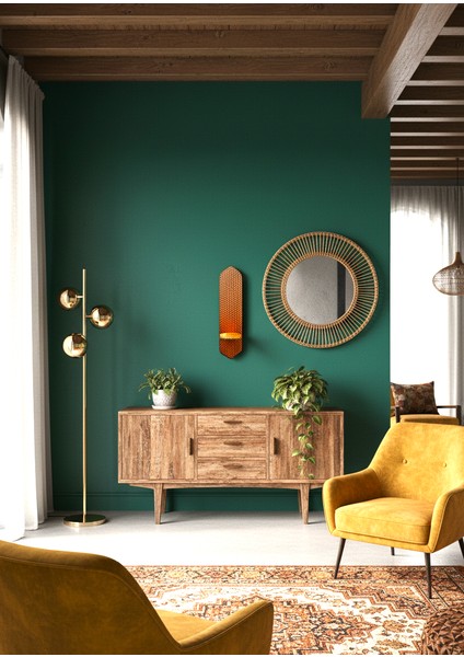 Petek Model - El Oyması Büyük Boy Ahşap Dekoratif - Mumluk & Şamdan