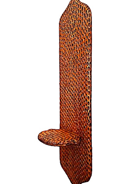 Petek Model - El Oyması Büyük Boy Ahşap Dekoratif - Mumluk & Şamdan indirimleri