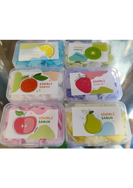 Sihirli Sabun 6 Lı Set Meyve Kokulu AD664851