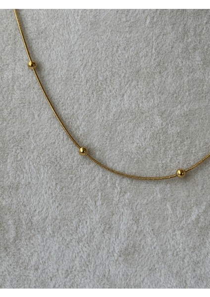 Küçük Dorika Taşlı Uzun Zincirli Gold Kolye fiyatları