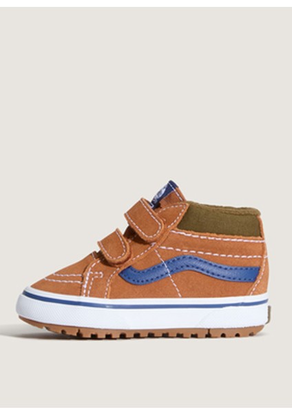 Turuncu Bebek Yürüyüş Ayakkabısı VN000D11N1Z1-MTE Sk8-Mid Reissue V fiyatları