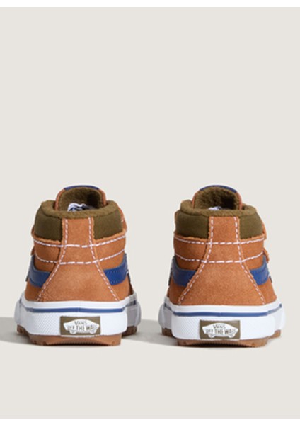 Turuncu Bebek Yürüyüş Ayakkabısı VN000D11N1Z1-MTE Sk8-Mid Reissue V fırsatları