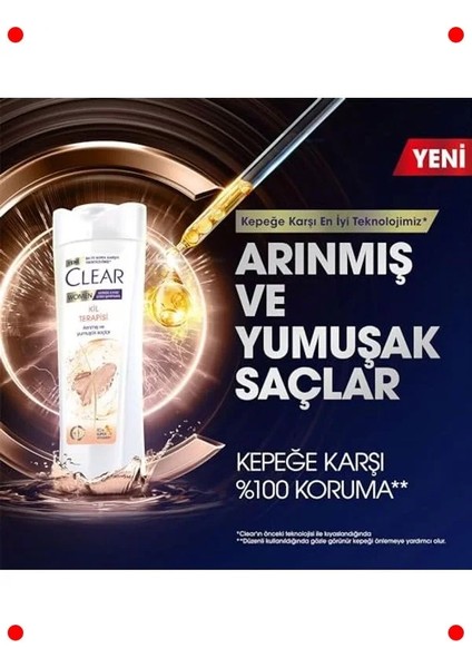Kil Terapili Kepek Karşıtı ve Yumuşak Saç Şampuanı (350ML) modelleri